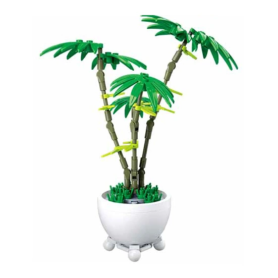 Fotografie Sluban Flowers M38-B1075F Tropická rostlina v květináči