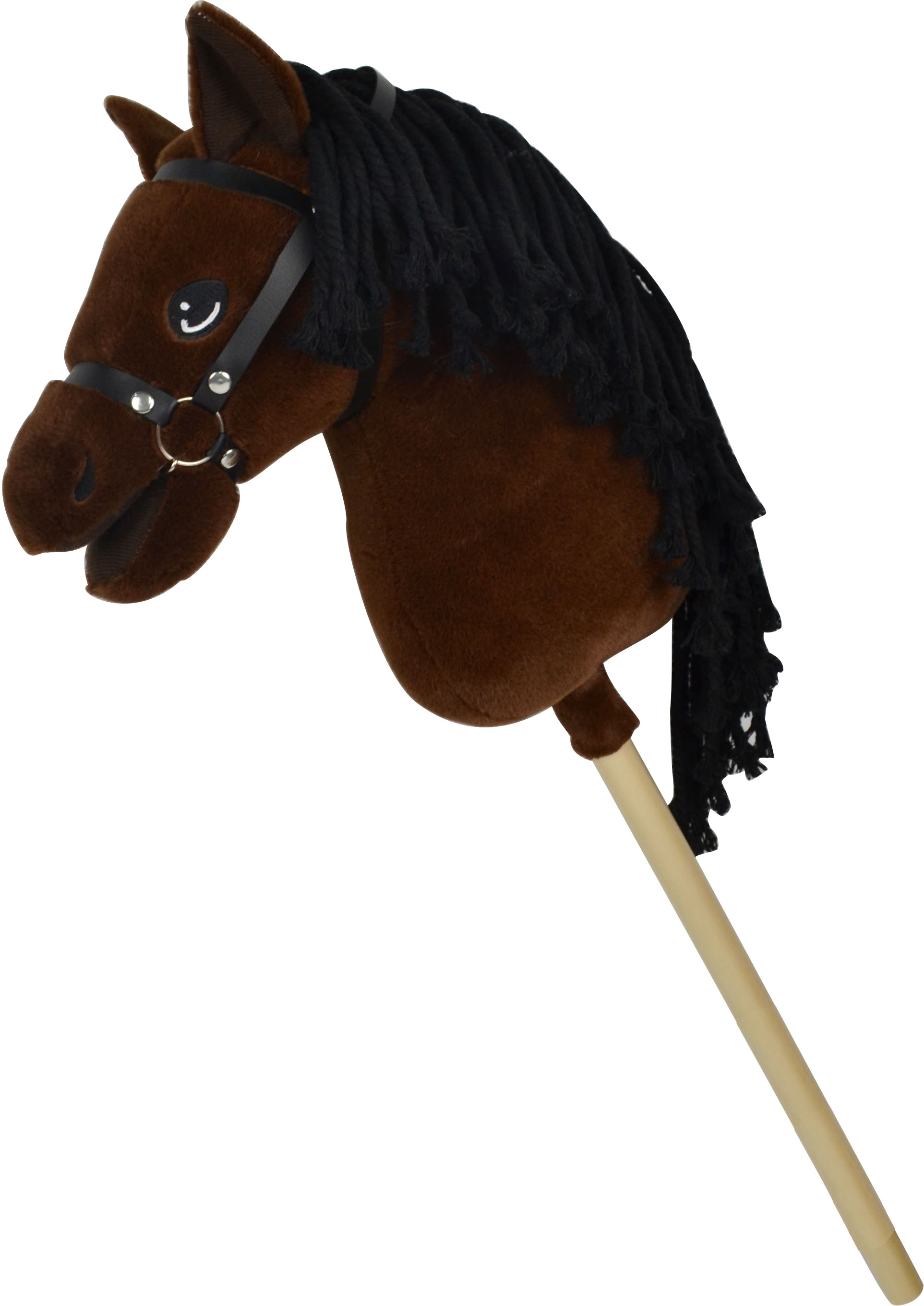STEPPOS Premium Hobby horse Lucky tmavě hnědý 70cm