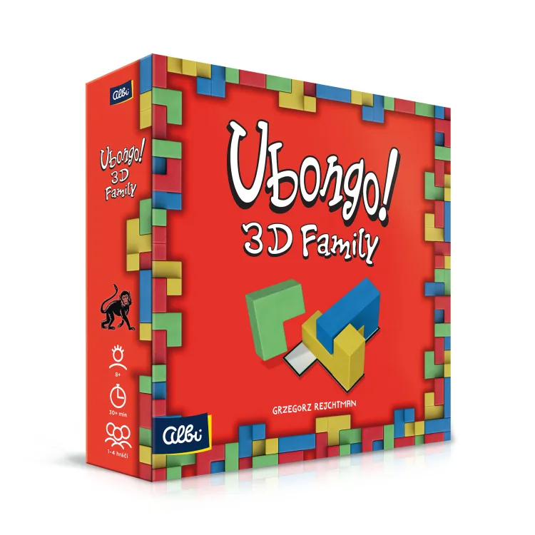 Fotografie ALBI Hra Ubongo 3D Family druhá edice *SPOLEČENSKÉ HRY*