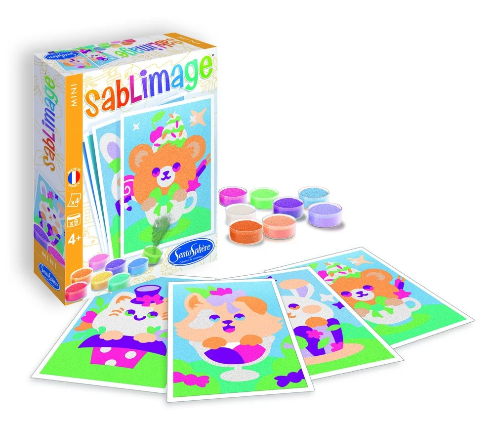 Fotografie SentoSphere Sablimage mini: Pískové obrázky - Kawaii