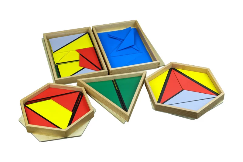 Fotografie Montessori Moyo Montessori Konstrukční trojúhelníky
