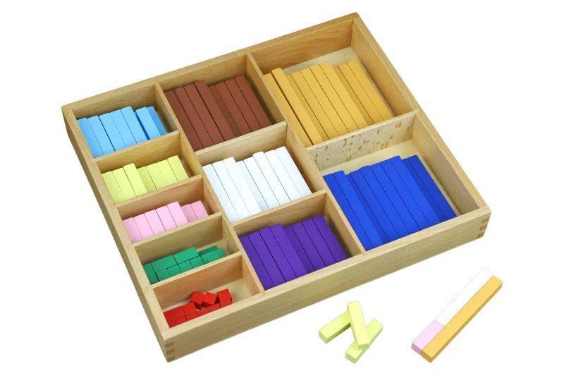 Fotografie Montessori Moyo Montessori Barevné počítací tyčinky
