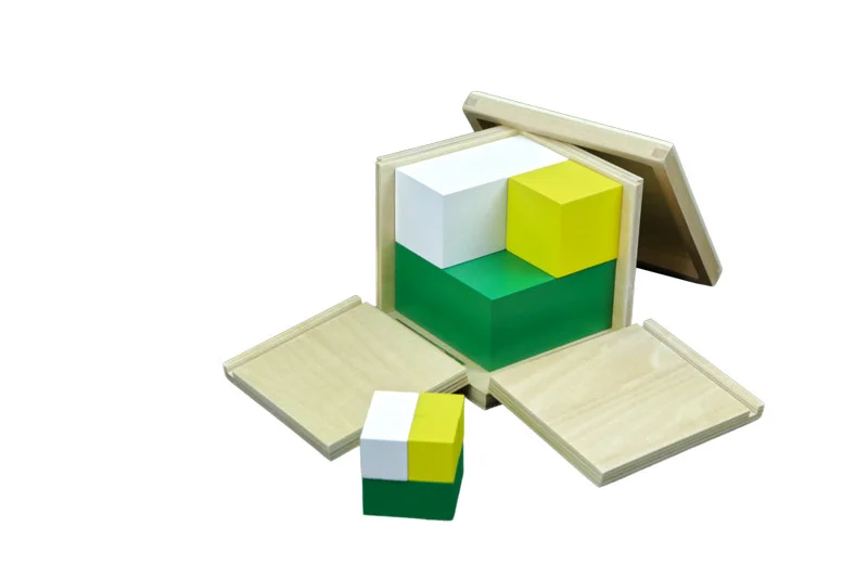 Fotografie Montessori Moyo Montessori Krychle pro výpočet druhé mocniny
