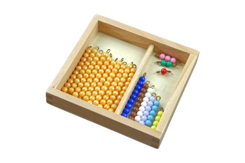 Fotografie Montessori Moyo Montessori Perlové řetězy pro Seguinovu tabulku (11-19)