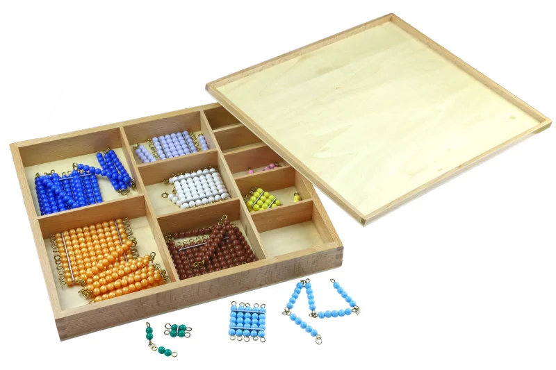 Fotografie Montessori Moyo Montessori Krabička s krátkými řetězy