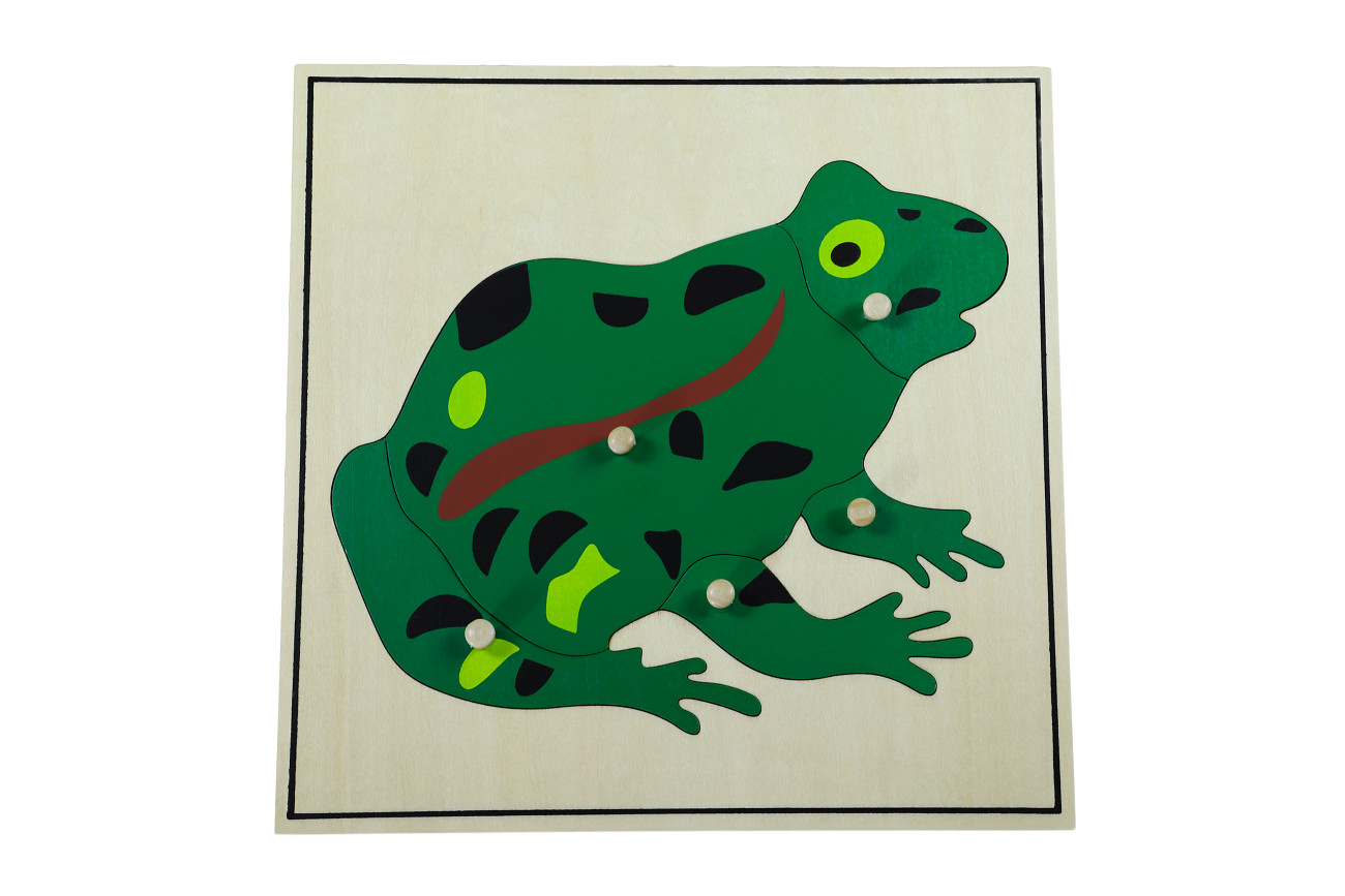 Montessori Puzzle - žába