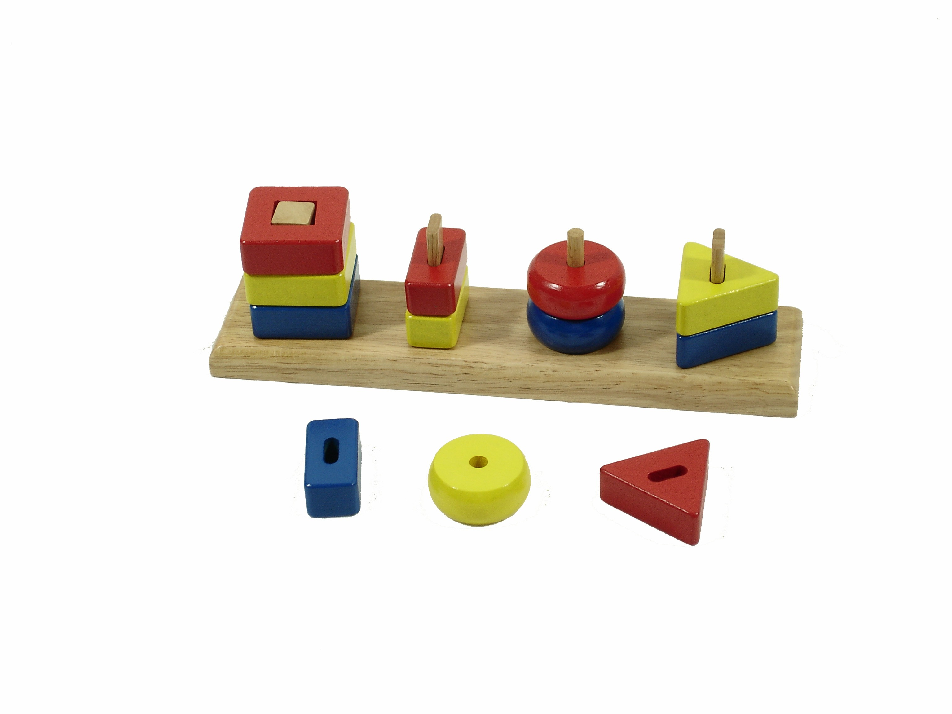 Montessori Cihly s různými tvary uvnitř