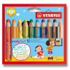 Pastelka Stabilo Woody 3 in 1 10 barev