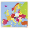 Puzzle na desce - Evropa