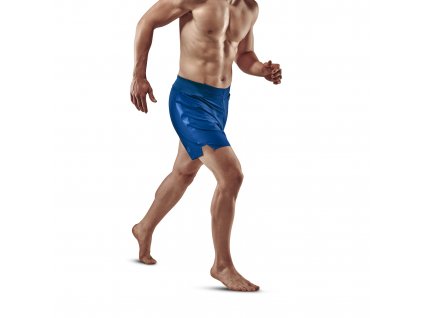Run loose fit shorts m blue front model 1536x1536px