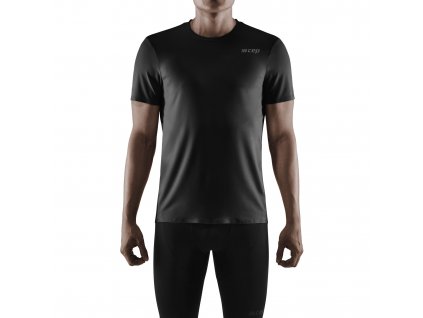 Run Shirt SS black m front model 1536x1536px