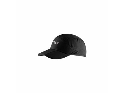Core Run Foldable Cap black W5MDBT u front 2 white 4to5 1536x1536px