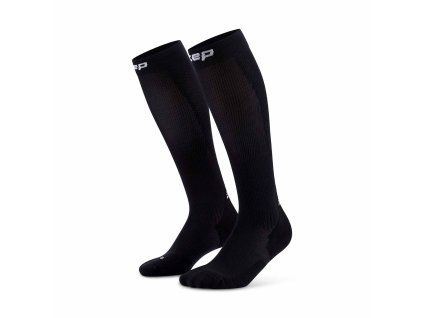 Core Run Socks Tall 5 0 black WP705R WP805R front 2 white 4to5 1536x1536px