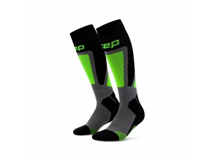 black/lime