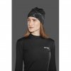 Reflective beanie W3MB5N black w front model web night