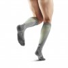 Ultralight socks tall v3 grey lime WP802Y back model web