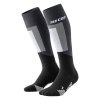 Thermo socks skiing tall black grey WP70V6 WP80V6 front 2