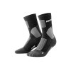 Cold weather socks running mid cut black WP7C5U WP8C5U front 2