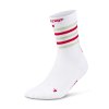 CEP the run limited 2024 3 socks mid cut white pink lime WP714K WP814K front 1
