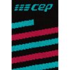 CEP the run limited 2024 3 socks mid cut black pink aqua WP7C3K WP8C3K cu1