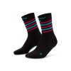 CEP the run limited 2024 3 socks mid cut black pink aqua WP7C3K WP8C3K front 2