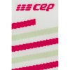 CEP the run limited 2024 3 socks mid cut white pink lime WP714K WP814K cu1