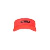 CEP Core Run Foldable Visor neon coral W5MWST u front 01