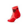CEP Core Run Socks Low Cut 5 0 neon coral WP7ASR WP8A2R back 1