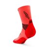 CEP Core Run Socks Mid Cut 5 0 neon coral WP7CSR WP8CSR back 1