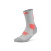 CEP Core Run Socks Mid Cut 5 0 grey WP7C2R WP8C2R front 1