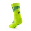 Vysoké ponožky MERINO 3.0 Dámské - lime/blue 3