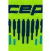 Vysoké ponožky MERINO 3.0 Dámské - lime/blue 4