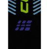 Vysoké ponožky EDT. VERTICAL Pánské - black/lime&purple 3