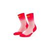 CEP Core Run Edt Fade Socks Mid Cut pink lime WP7C4N WP8C4N front 2