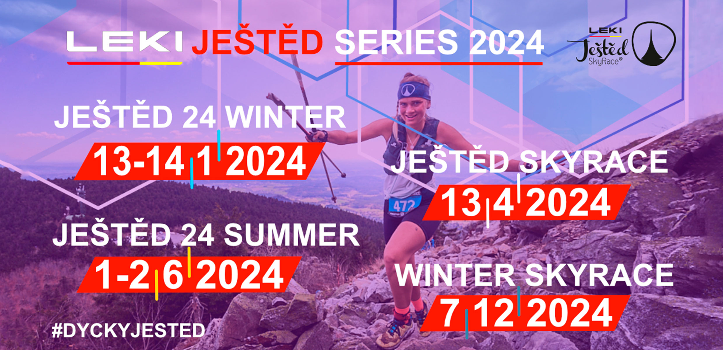CEP HLAVNÍM PARTNEREM LEKI JEŠTĚD SERIES 2024
