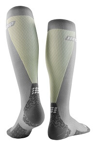 CEP-ultralight-socks-tall-v3-grey-lime-WP702Y-back-2