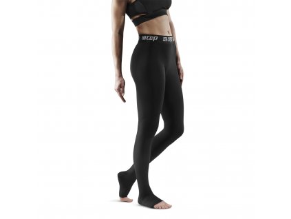 Recovery Pro Tights black w front model 1536x1536px