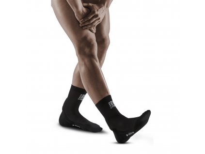 Achilles Support Short Socks black m front model web 1536x1536px