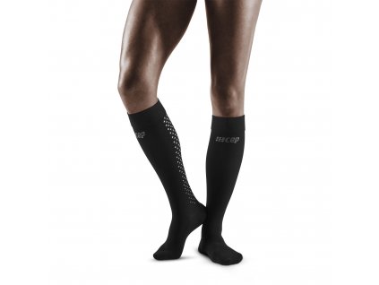 Recovery Pro Socks black w front model 1536x1536px