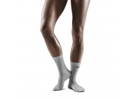 Allday Recovery Mid Cut Socks light grey w front model 1536x1536px