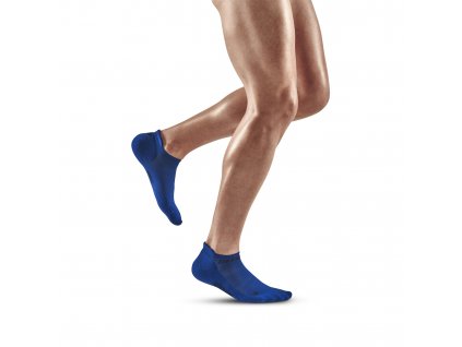 The run socks no show m blue front model 1536x1536px