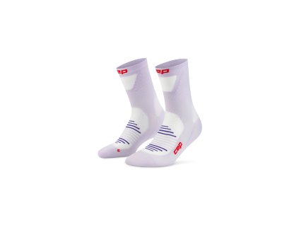 CEP Pro Run Ultralight Socks Mid Cut lilac WP7CPP WP8CPP front 2