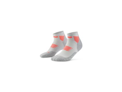 CEP Core Run Socks Low Cut 5 0 grey WP7A2R WP8ASR front 2