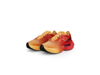 red/marigold fade
