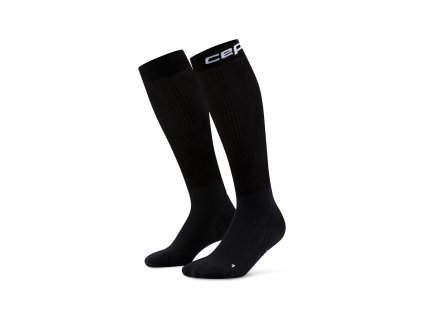 CEP Core Recovery Socks Tall 2 0 black WPE05B WPF05B front 2