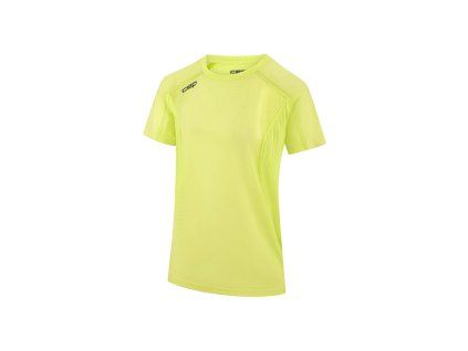 CEP Pro Run Ultralight Tech Shirt SS lime W6BTL5 w front 02