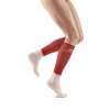 The run socks tall v4 red off white WP20CR front model web