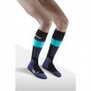 Merino Socks Skiing Tall blue WP2030 w front model 1536x1536px