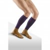 Ultralight socks skiing tall v2 women WP206S purple brown w front model web