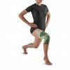 Mid support knee sleeve w green front model 1536x1536px